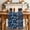 Navy, variant on Blue Coastal Table Runner - 36 Inch Long Nautical Whale Shell Starfish Ocean Cotton and Linen Blended Dress Scarves Farmhouse Table Runner for Kitchen Dining, Coffee Table, 13" x 36"