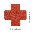 thumbnail image 2 of 1 Paire de Cache-Tétons pour Pâtes Couvre-Tétons Confortables Fournitures Anti-Proéminence Autocollants Anti-Proéminence Fêtes Clubs Conception Pratique Dissimulation Rouge, 2 of 5