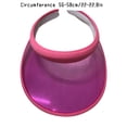 thumbnail image 3 of Clearance Women's Men's Summer UV Protection Visor, Wide Brim Clip-On Hat for Beach, Pool, and Golf, Polyester (1-Pack), 3 of 4