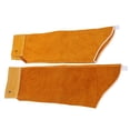 thumbnail image 2 of Lefu 1 Pair Leather Welding Sleeves Heat & Flame Resistant Protection Cowhide Sleeves, 2 of 8