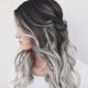 thumbnail image 5 of Women's Brown Mixed Color Gradient Medium Length Curly Wig, 5 of 5
