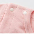 thumbnail image 4 of Chbgutlmr Baby Clothes Infant Side Button Toddler Jumpsuit Newborn Boy Girl Comfy Cotton Onesie Rompers, 4 of 6