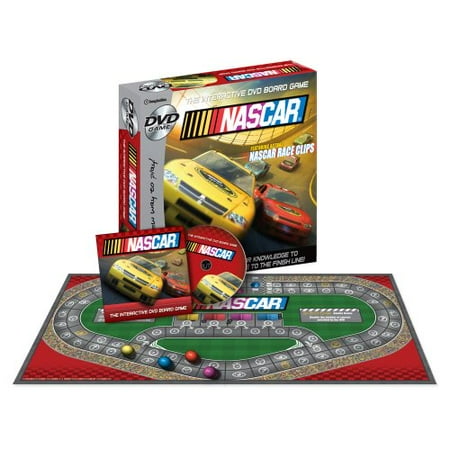 Nascar Board - Nascar Interactive DVD Board Game - Put Your Knowledge to the Test