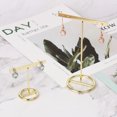 thumbnail image 1 of Baohd 2 Pcs Porte-Boucles d'Oreilles Support Délicat Organisateur de Bagues Multifonctionnel Collier Bijoux Coiffeuse en Forme de T, 1 of 6