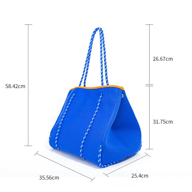  LMYYG Beach bag,Multipurpose Neoprene Bag,Large Tote