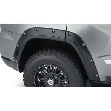 Bushwacker 11-18 Jeep Grand Cherokee Pocket Style Flares 2pc Does Not Fit SRT8 - Black