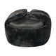 thumbnail image 3 of Sombrero de trampero para hombre, cómodo, suave y ligero, para adultos, moderno, con protección para las orejas. Tela negra, 3 of 9