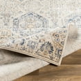 thumbnail image 4 of Surya Indigo IGO-2308 63x87" Rectangle Traditional Plastic Rug in Beige/Navy, 4 of 6