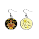 thumbnail image 1 of Hoja patrón de flor de arte barroco en paralelo Pendiente Sol Flor Pendiente Joyas Moda Unbranded M, 1 of 3