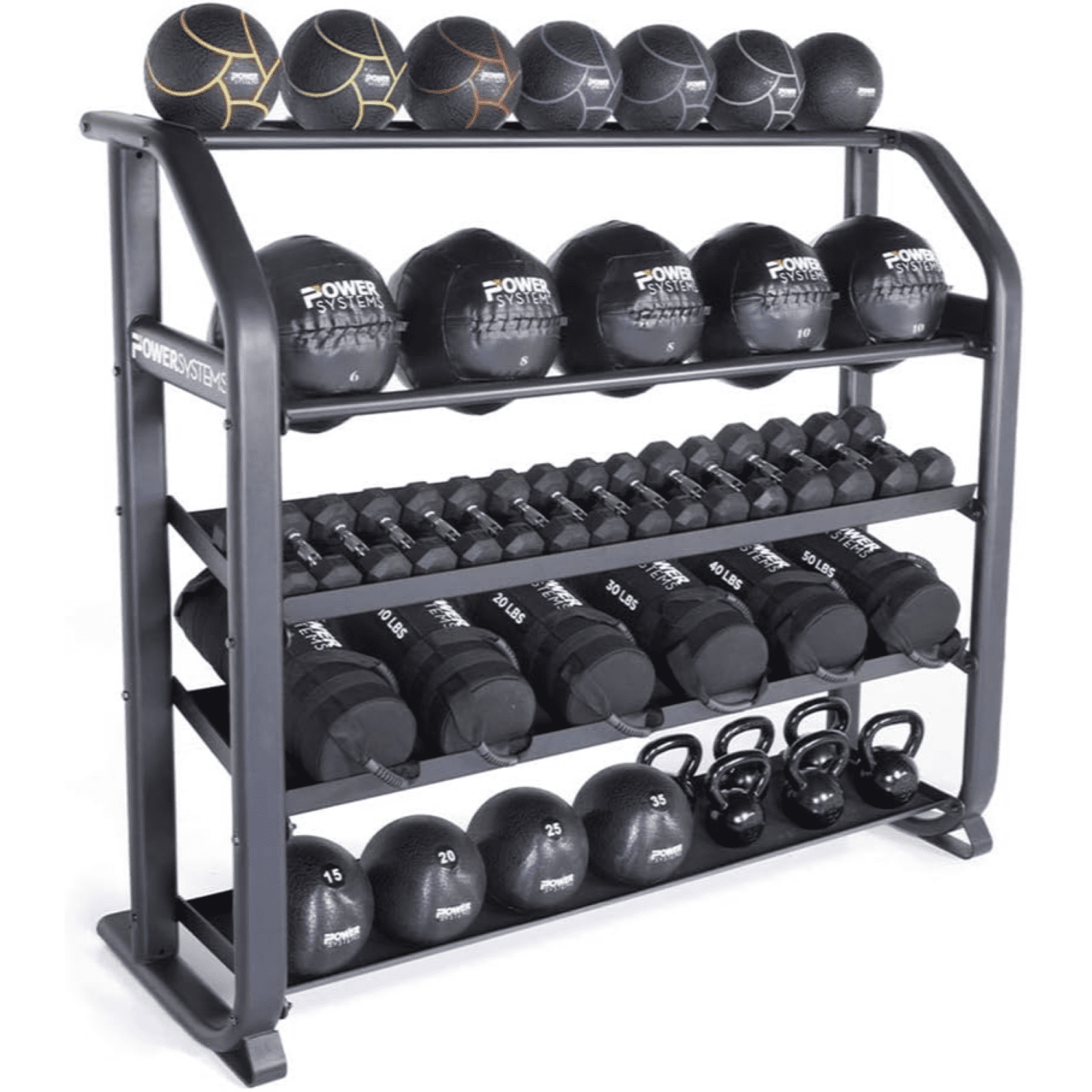 Power Systems VersaFit Sand Log 30 lbs – heavy-duty canvas, 5 grip handles, core & strength training