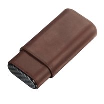 Visol Burgos Leather 3-Finger Cigar Cases