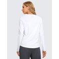 thumbnail image 2 of Remera CRZ YOGA de Algodón Pima Manga Larga Blanca XS, 2 of 6