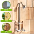 thumbnail image 3 of Kit de ducha exterior Homewerks 3070-252-CH-B-WS Chrome Rust Resist, 3 of 8