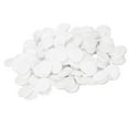 thumbnail image 3 of 25mm Round Chips, Breathable Soft Cloth Flake Crafts Nonwoven Round Piece DIY Hand-made Accessories  For Various Head Rope Decorations For Hair Rope Making White, 3 of 8