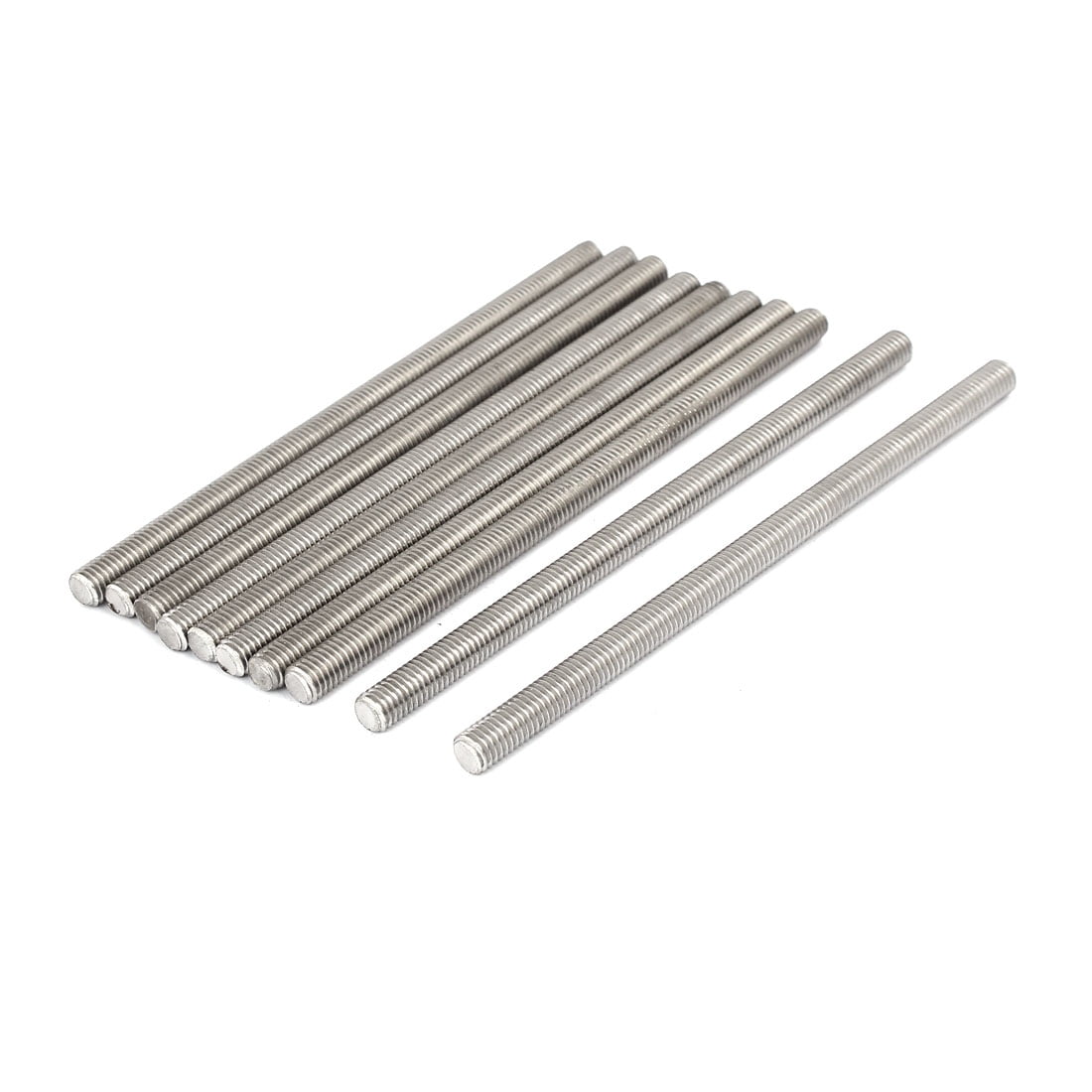 M8 x 150mm 304 Stainless Steel Fully Threaded Rods Bar Studs Fasteners