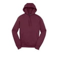 thumbnail image 5 of Sport Tek Adult Male Men Hooded Plain Long Sleeves Sweatshirt Maroon Large, 5 of 6