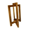 thumbnail image 2 of Portavelas,Soportes integrados para centros de mesa de farolillos de boda,Centros de mesa para bodas: faroles de madera para velas,Farol decorativo de estilo rústico para bodas,Faroles 1 pieza, 2 of 9