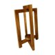 thumbnail image 2 of Portavelas,Soportes integrados para centros de mesa de farolillos de boda,Centros de mesa para bodas: faroles de madera para velas,Farol decorativo de estilo rústico para bodas,Faroles 1 pieza, 2 of 9