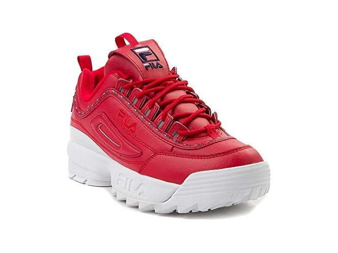 white fila boots with fur