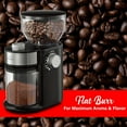 thumbnail image 4 of Brentwood 9 Ounce Automatic Burr Coffee Bean Blender Grinder Mill, Black, 4 of 7