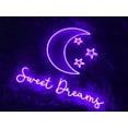 thumbnail image 3 of Handmadetneonsign Sweet dreams Led Sign, Sweet dream Led Sign, Wall Decor, Bar Neon Sign, Custom Neon Sign, Pub Led Sign, Neon Sign, Bedroom decor, Wall Décor, 3 of 5