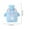 Blue, variant on PEONAVET Hot Water Bottle Hot Water Bag Explosion Proof Water Injection Bag Portable and Cute Hand Warming Treasure