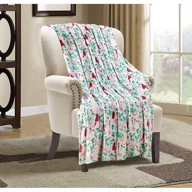 Manta Elegant Comfort, forro polar de terciopelo de lujo, 127 x 152 cm