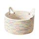 thumbnail image 1 of Cesta Tejida Cesta de Almacenamiento Cesta de Toalla Cesta de Almacenamiento Cesta de Lavandería para para Armario Perro Gato Habitación Univers 18cmx18cmx10cm mayimx Cesta de almacenamiento, 1 of 9