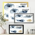 thumbnail image 4 of Designart 'Abstract Of Gold and Dark Blue Cloud' Modern Framed Art Print, 4 of 4