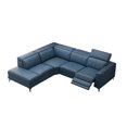 thumbnail image 2 of Linlamlim Relaxing Italian Genuine Leather Recliner Sofa Set with Electric Recliner Chairs Living Room Couch Sectional Sofa Sets My Lux Decor Round, 2 of 8