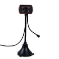 thumbnail image 1 of USB Desktop Webcam with Built-in Microphone and Night LED for PC Computer Video Conferencing and Photo, 1 of 4