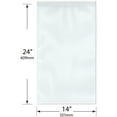 thumbnail image 2 of Plymor 14" x 24" (Pack of 100), 6 Mil Industrial Duty Zipper Reclosable Plastic Bags, 2 of 3
