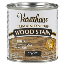 4 Pack, Golden Oak, Varathane Premium Fast Dry Wood Stain-262021, Half Pint