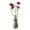 Brown_Base#2226, variant on Mini Glass Wall Hanging Vase with Artificial Purple Flowers, Magnetic Fridge or Wall Decor for Bathroom, Kitchen, Bedroom and Small Spaces