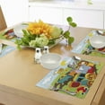 thumbnail image 4 of Ambesonne Animal Place Mats Set of 4, Savannah Art Wild Animals, Standard Size, Multicolor, 4 of 6