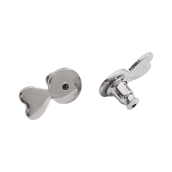 3. Sensitive Ears Earring With Silicone Backs, Adjustable Lift For Droopy Earlobes Secure Heavy Jewelry Design
