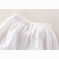 thumbnail image 5 of NOLDARES Baby Girl Clothes Flower Outfits Sleeveless Round Neck Tops Knit Shorts Toddler Girl Summer Clothes(White,18-24 Months), 5 of 9