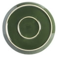 thumbnail image 5 of Gibson Elite 12 Piece (Service for 4) Fern Canyon Reactive Glaze Modern Coupe Dishes Stoneware Dinnerware Set - Glossy Green, 5 of 13