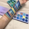thumbnail image 3 of 60-Color Eyeshadow Palette - Four-Layer Stereoscopic Eye Shadow, 60 Colors Glitter Pigment Metalic, Matte Pearl Shimmer Finish, Cosmetic Makeup Kit for Women Party Holiday Gift, 3 of 9