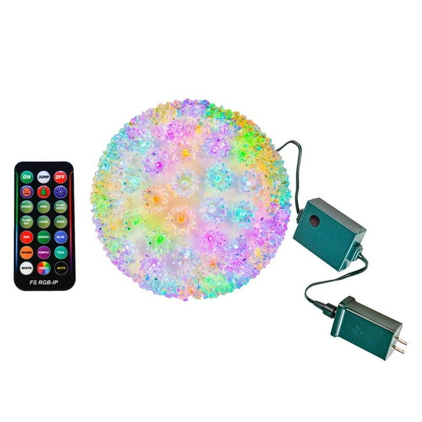 Novelty Lights 100 Light RGB Outdoor Christmas LED Starlight Sphere