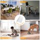 thumbnail image 5 of Yescom 60x46 Rectangle PVC Floor Mat Protector 1.5mm Thickness for  Home Office Rolling Chair Desk, 5 of 7
