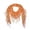 Orange, variant on Daznico Scarf for Women, Women Lace Sheer Floral Scarf Shawl Wrap Tassel Scarf