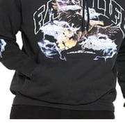 Flying Through Fire Men's Black Hoodie (3XL)
