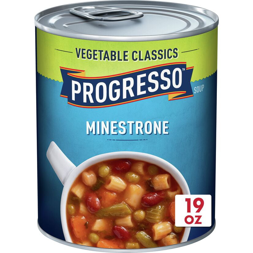 Progresso Vegetable Classics, Minestrone Soup, 19 oz - Walmart.com ...