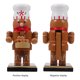 thumbnail image 4 of 1pc festivo de cascanueces de madera decoración de navidad decoración de títeres de brillo, 4 of 7