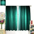 thumbnail image 6 of Eucalyptus Flowers Kitchen Curtains, Botanical Floral Leaves Gray Plaid 3-Piece Kitchen Curtain Valance and Tiers Set 24 Inch Length, Rod Pocket Half Window Curtains for Cafe Living Room Bathroom, 6 of 6