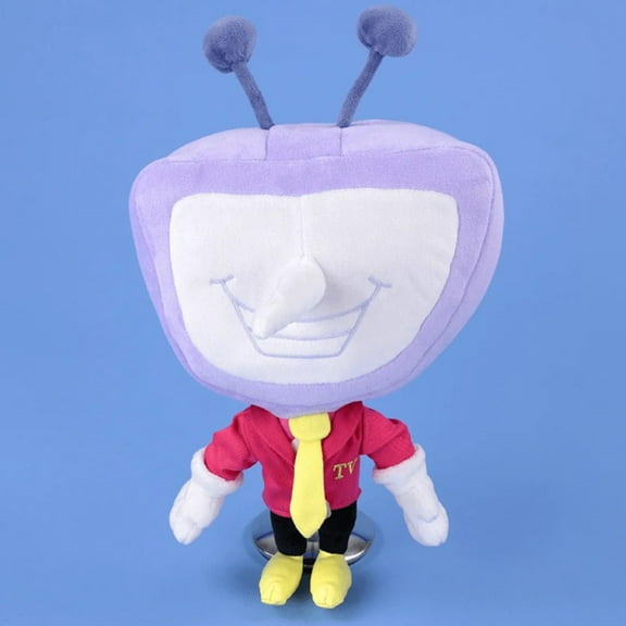 Deltarune Mr.Tenna Plush Toy – 9.8 Inch Collectible Deltarune Game Peripheral Plushie for Fans Enthusiasts – Must-Have Handmade Mr.Tenna Stuffed Figure Dolls Collection