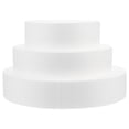 thumbnail image 1 of 3Pcs Cake Foams Model Cake DIY Fake Model Wedding Party Fake Cake Mold Foams Cake Decor, 1 of 8