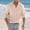 Beige, variant on Linen Polo Shirts for Men Casual Long Sleeve Collared Relaxed Fit Golf Shirts Work Shirt Beach Shirt