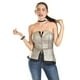 thumbnail image 5 of Corset strapless con detalles metalicos Roman Fashion/ Juvenil, 941 (Plateado) plateado G, 5 of 6